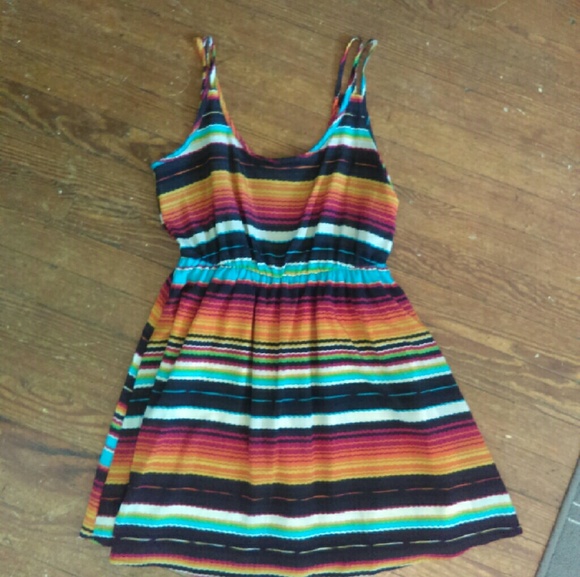 CUTE striped Sundresses - WORN ONCE!