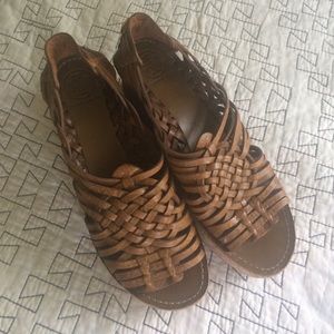 Tory Burch Cork Wedge 8.5
