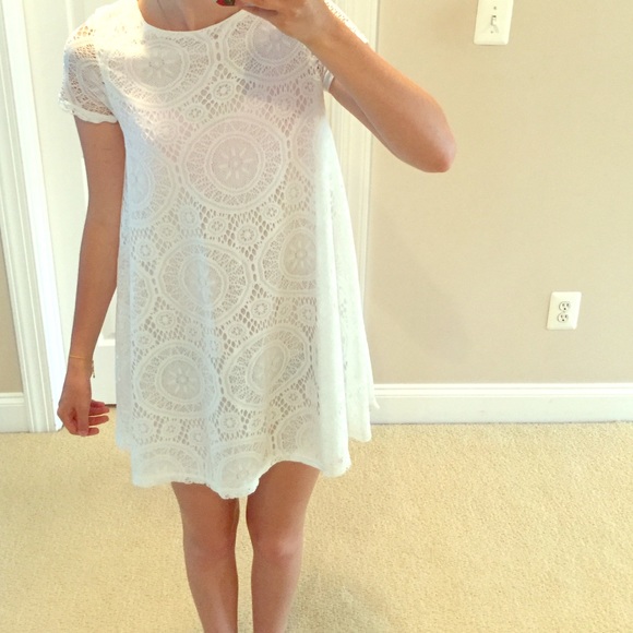 White summer sundress.