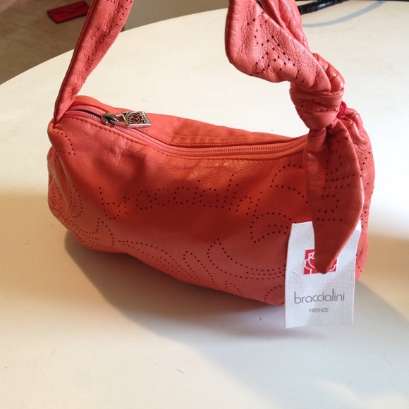 NWT ITALIAN MADE CORAL BAG💥💥sale - Picture 1 of 4