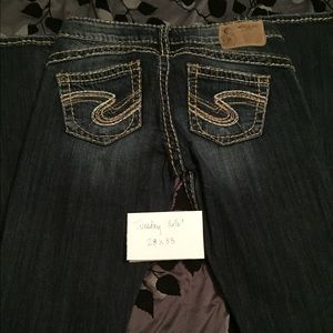 Silver Tuesday 28x33 16" flare jeans
