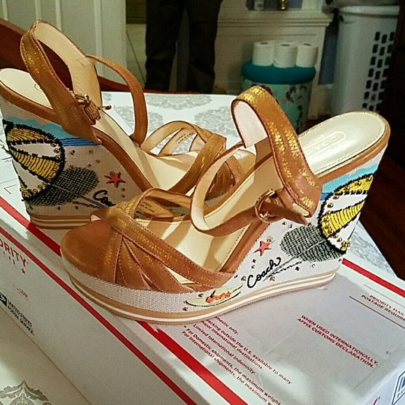 Plataform shoes coach