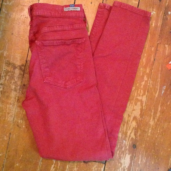 *REDUCED*Citizens of Humanity Orange Skinny Jeans