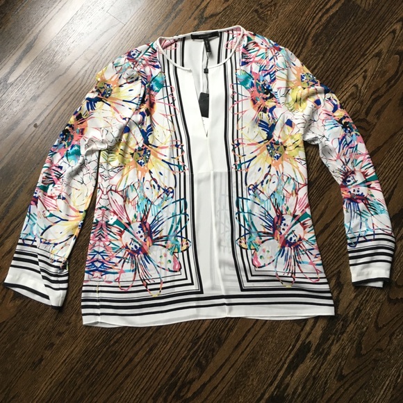 BCBG Long Sleeve Blouse