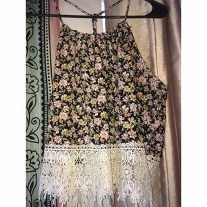 ⛔️SOLD⛔️ Pacsun halter crop top