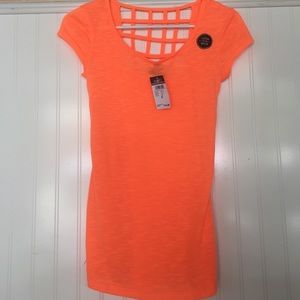 Cut out short sleeve top