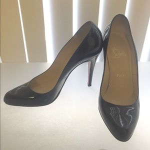 Christian Louboutin Black Decollette Heels size 39