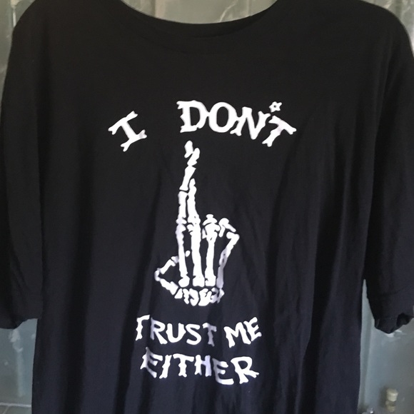 Luke Hemmings I Don't Trust Me Either Mimic Shirt