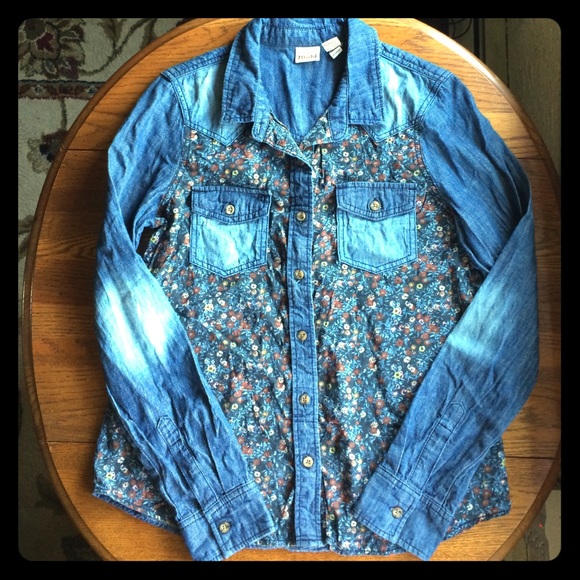 Button Down Denim Shirt