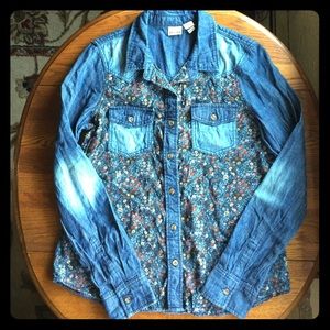 Button Down Denim Shirt