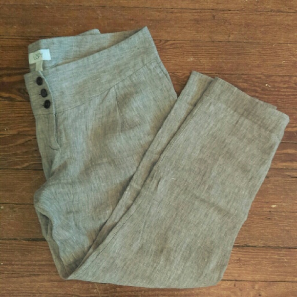 Lightweight Linen Crop Pant!