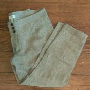 Lightweight Linen Crop Pant!