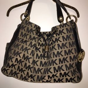 Black and Brown Michael Kors bag
