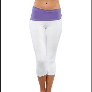 White Capri leggings!