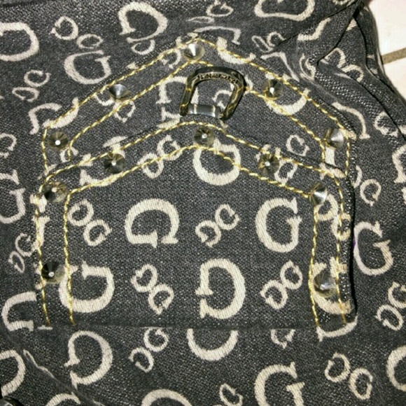 Guess denim bag