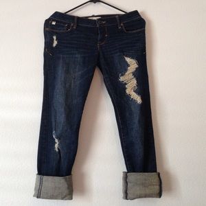 Abercrombie Distressed Denim