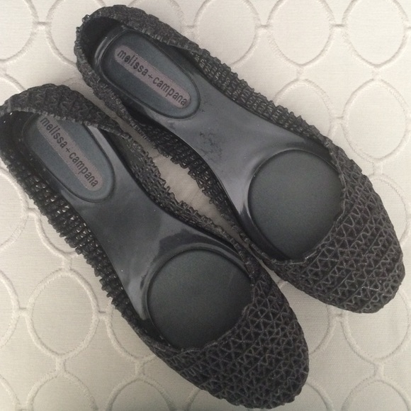 Melissa + campana jelly flats