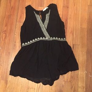 Black romper
