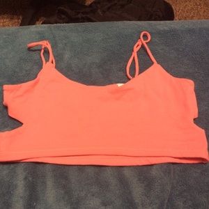 American Eagle bralette with slits
