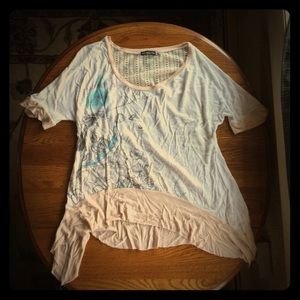 Lacey Blouse with Bird