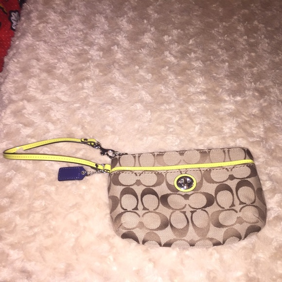 Coach wristlet
