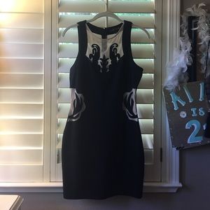 Little Black Dress with Cutouts