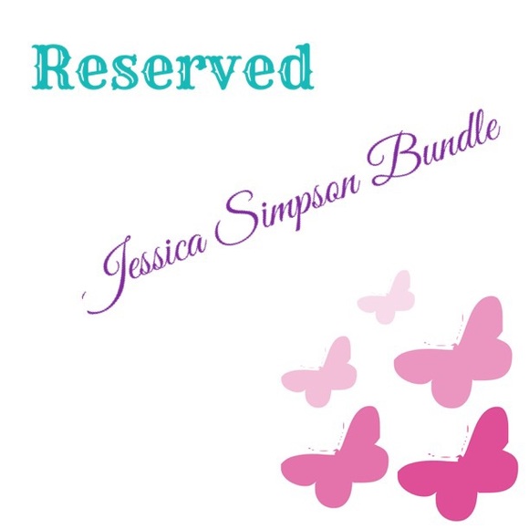 RESERVED... Jessica Simpson