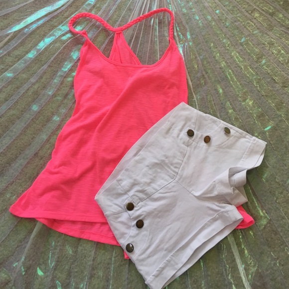 Racer back shirt