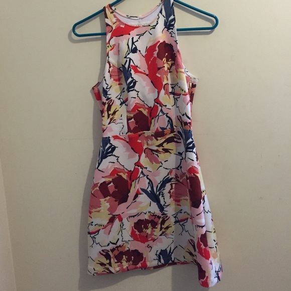 Floral print dress
