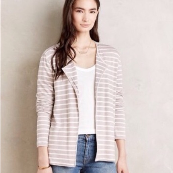 NWT Anthropologie Reading Room Cardigan Neutral - Picture 1 of 4