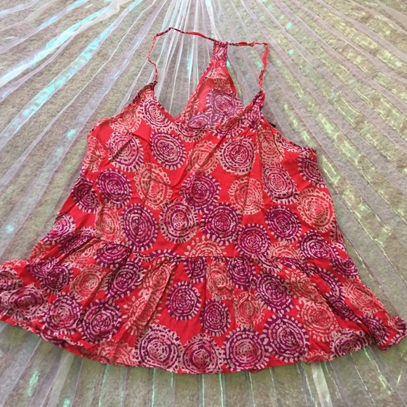 Multicolored top