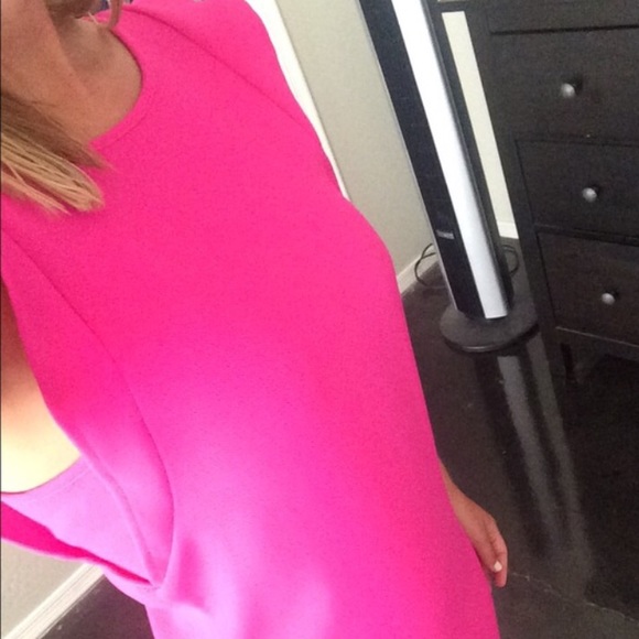 NWT Hot Pink Shift Dress