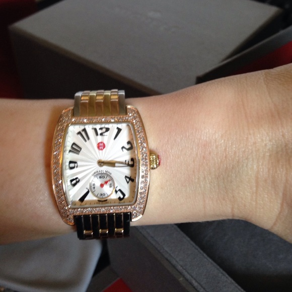⏱Michele Urban Mini TriTone Watch! Like New! - Picture 2 of 4