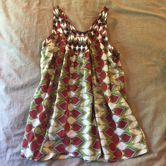 Anywhere multi colored top