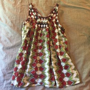 Anywhere multi colored top