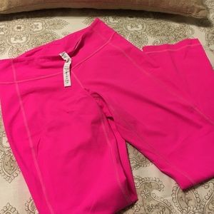 Lululemon hot pink workout pants