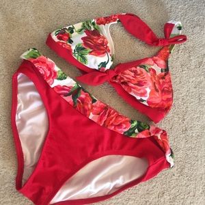 Isaac Mizrahi for Target two piece halter, Medium