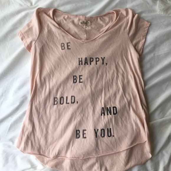 Pink Hollister Top