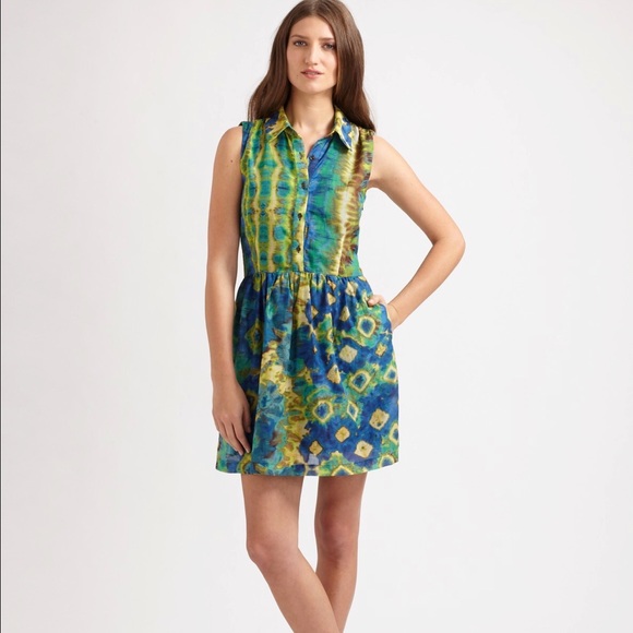 Wren Tie-Dye Shirt Dress