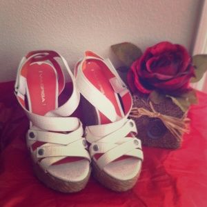 Via Spiga Karla Wedge Sandals