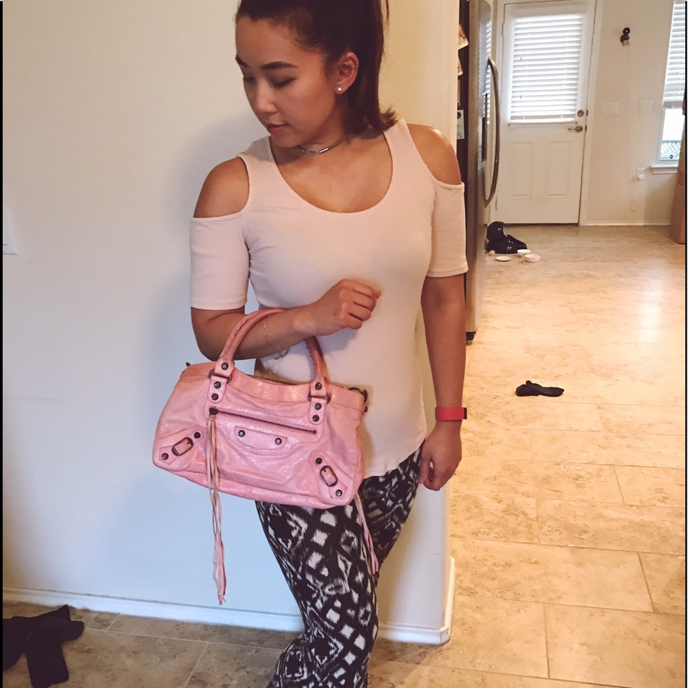 Balenciaga Classic First Pink Handbag - Picture 5 of 6