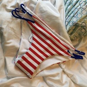 Super cute American Flag Cheeky Bikini Bottoms