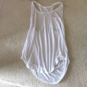 Lululemon white tank