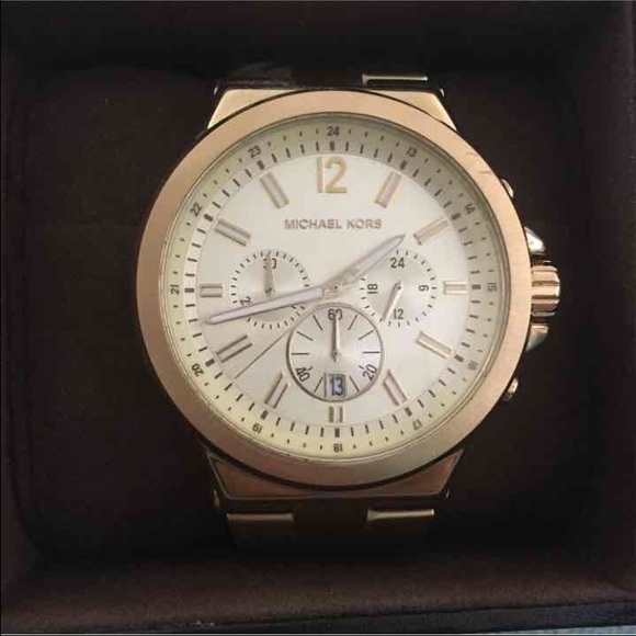 Gold Michael Kors Watch for men