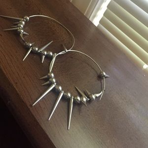 Silver Earrings (not real)