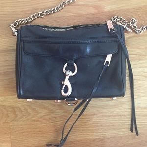Rebecca Minkoff Rose Gold/Black