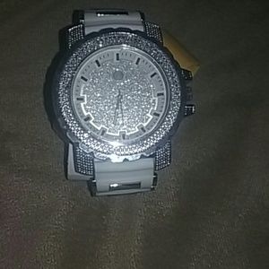 Iced out watch