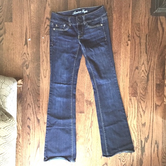MUST SELL Dark Wash American Eagle Boot Cut Jeans