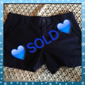 ❌❤️SOLD❤️❌Women's GAP navy blue khaki shorts 2