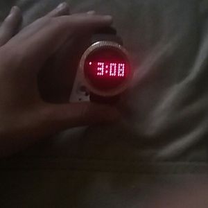 Iced out digital watch